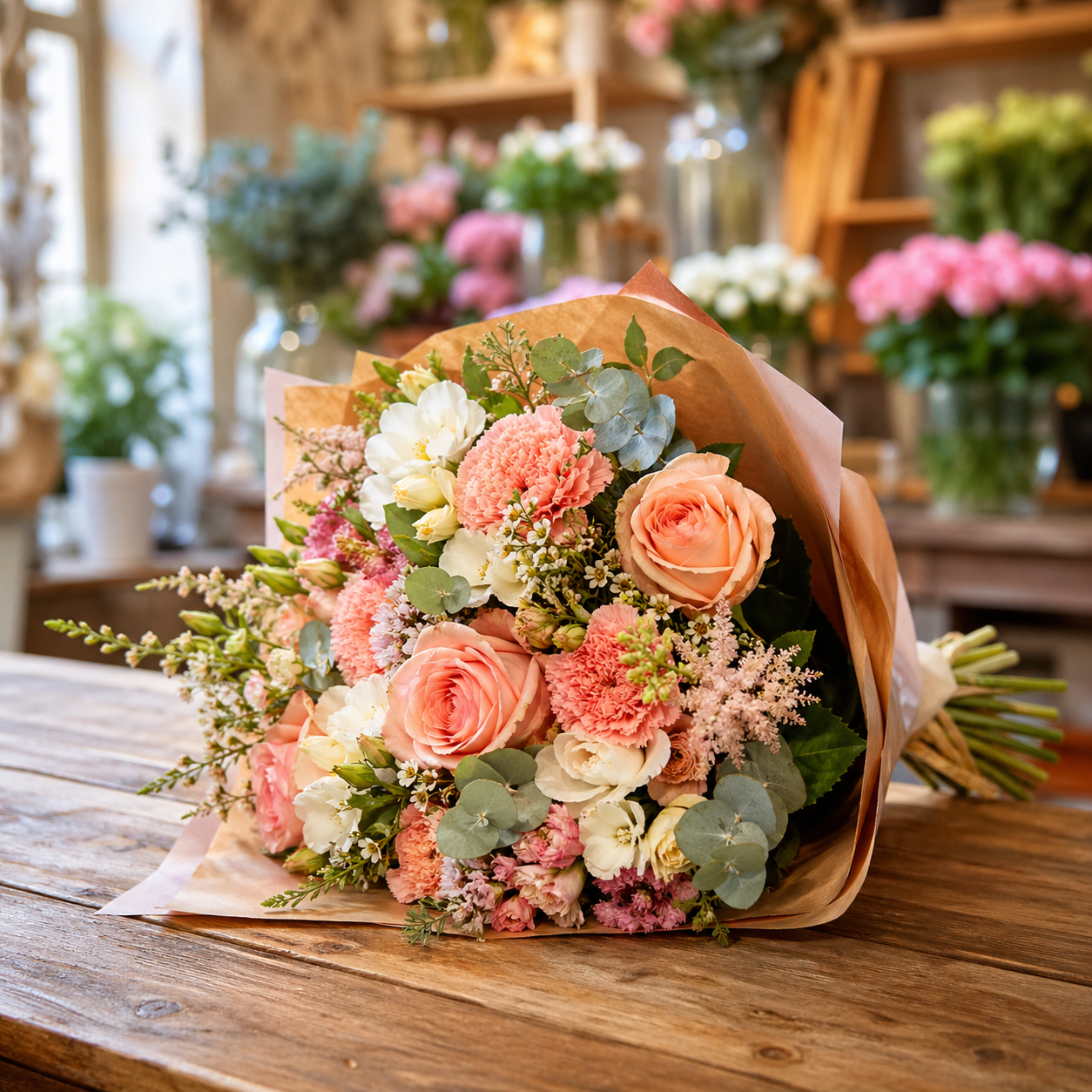 Ramos de flores frescas en Valladolid